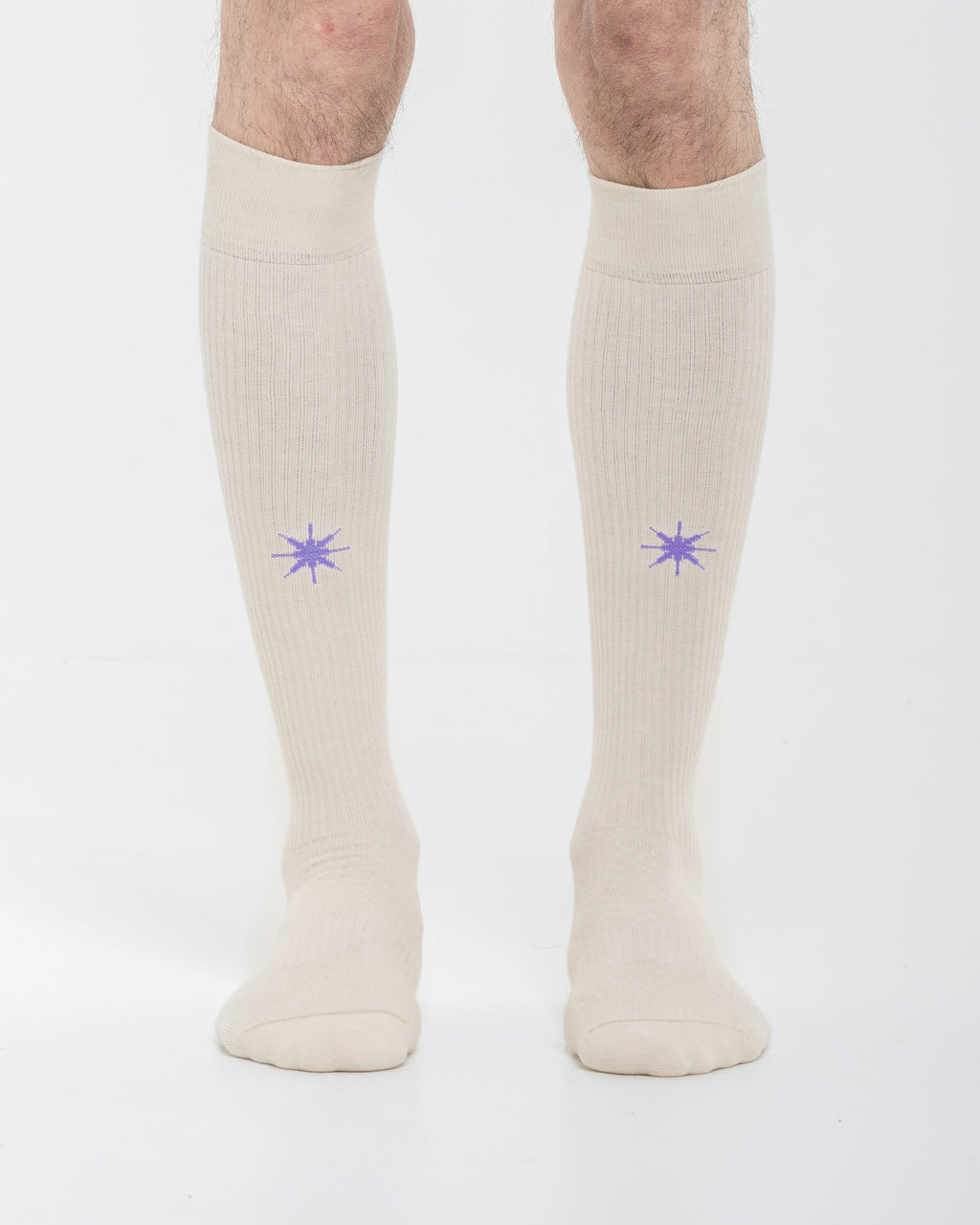 Cardo Radura Apex Knee High socks worn by a model against a white background.