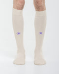 Cardo Radura Apex Knee High socks worn by a model against a white background.