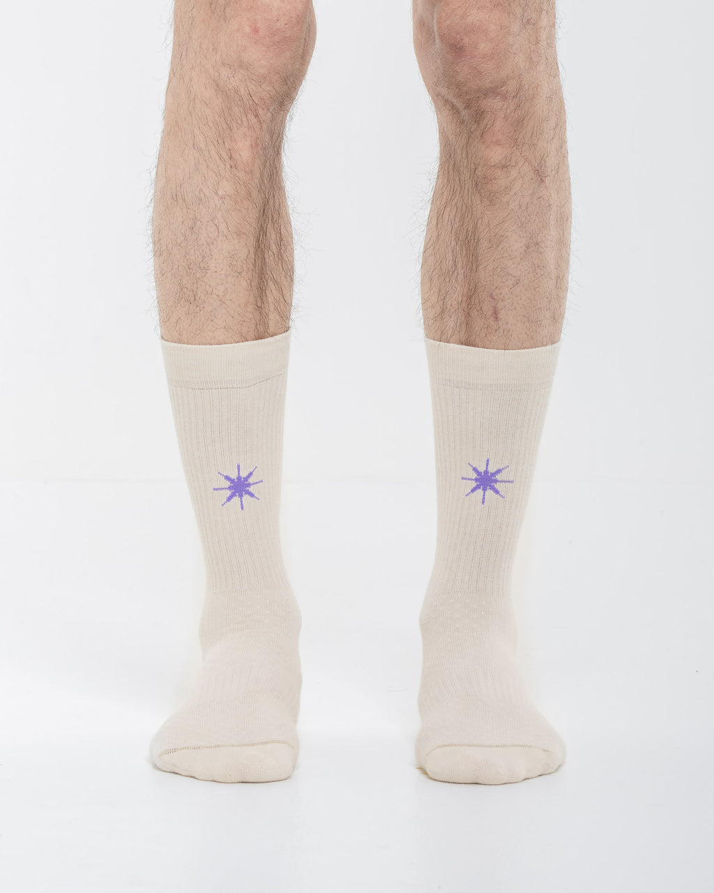Cardo Radura Apex Half Calf socks worn by a model against a white background.