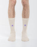 Cardo Radura Apex Half Calf socks worn by a model against a white background.