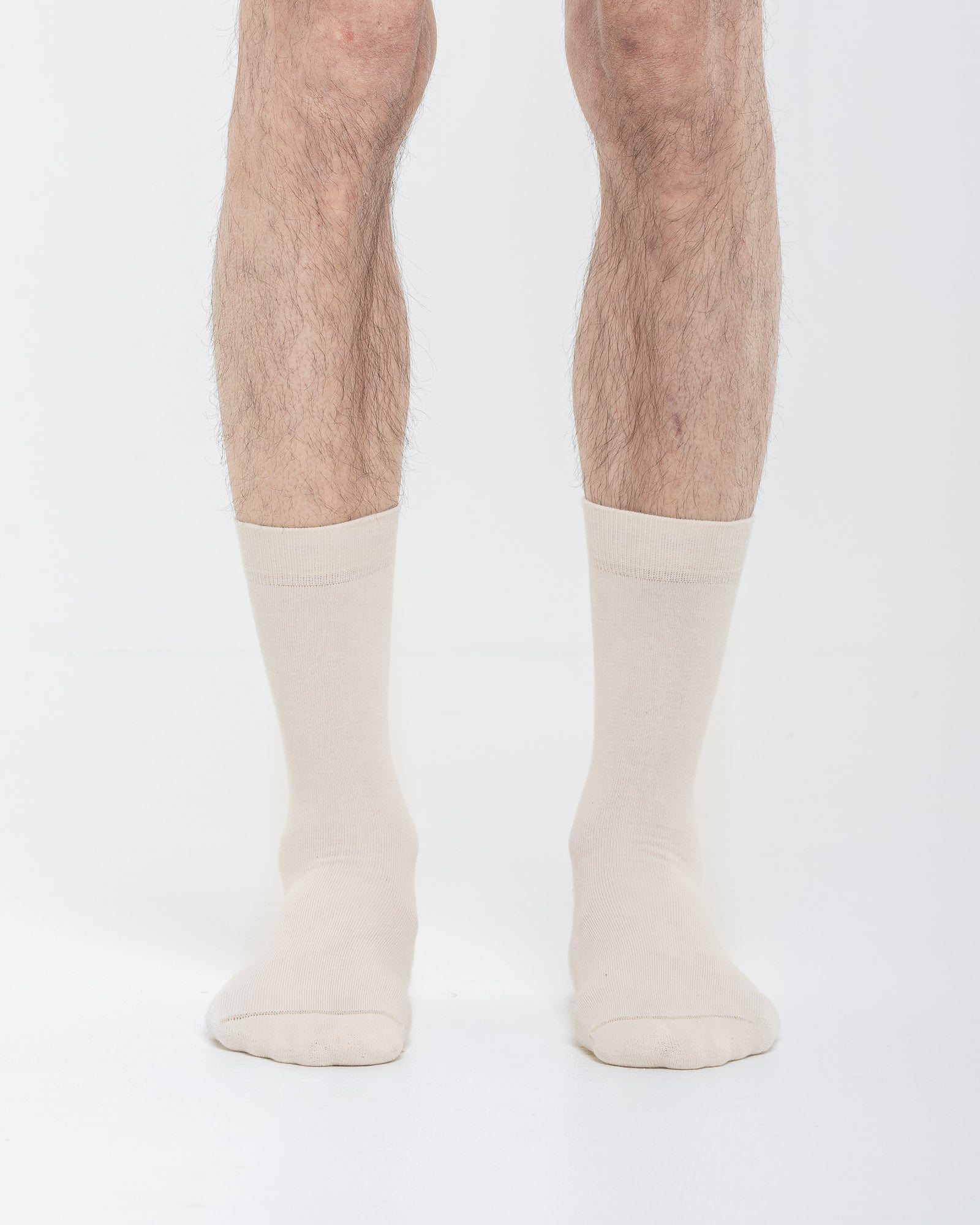 Cardo Radura Field Half Calf socks worn by a model against a white background.